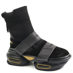 GRYXX Ghete dama P020127 2 B 01 Z negru+multicolor ID4180-NG.MCL