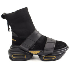 GRYXX Ghete dama P020127 2 B 01 Z negru+multicolor ID4180-NG.MCL