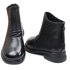 Feeling Ghete dama piele naturala 1065 negru ID4183-NG