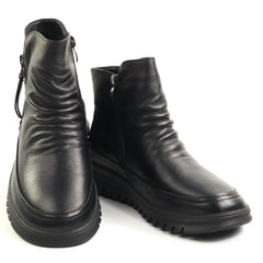 Feeling Ghete dama piele naturala 1066 negru ID4184-NG