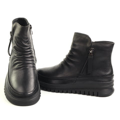 Feeling Ghete dama piele naturala 1066 negru ID4184-NG