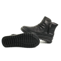 Feeling Ghete dama piele naturala 1066 negru ID4184-NG