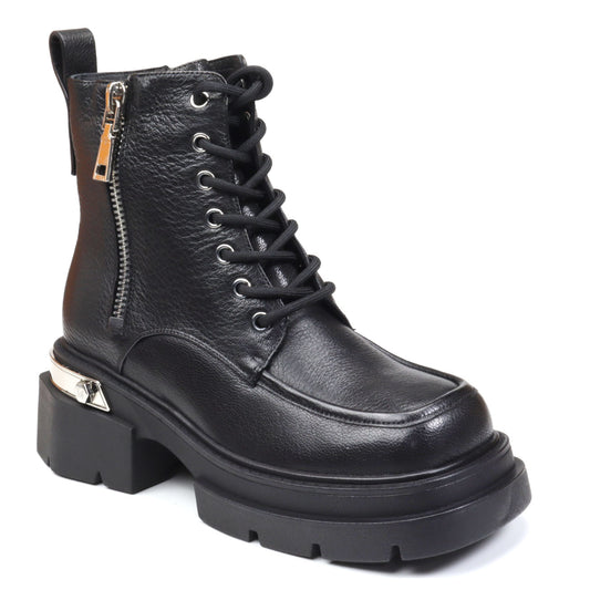 Feeling Ghete dama piele naturala Z051 16 negru ID4195-NG