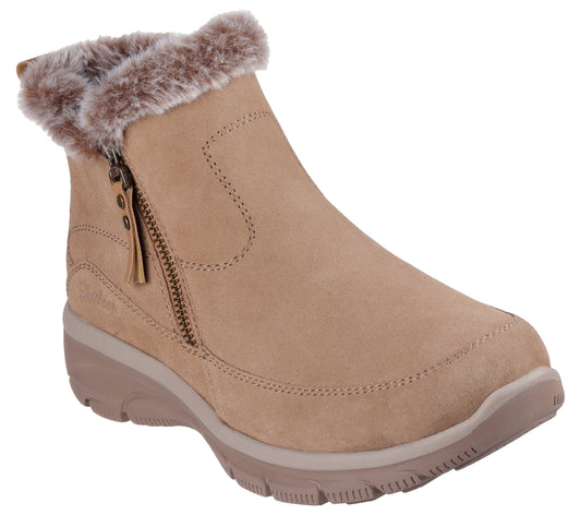 Skechers Ghete dama EASY GOING COOL ZIP 167862 TAN ID4271-TAN