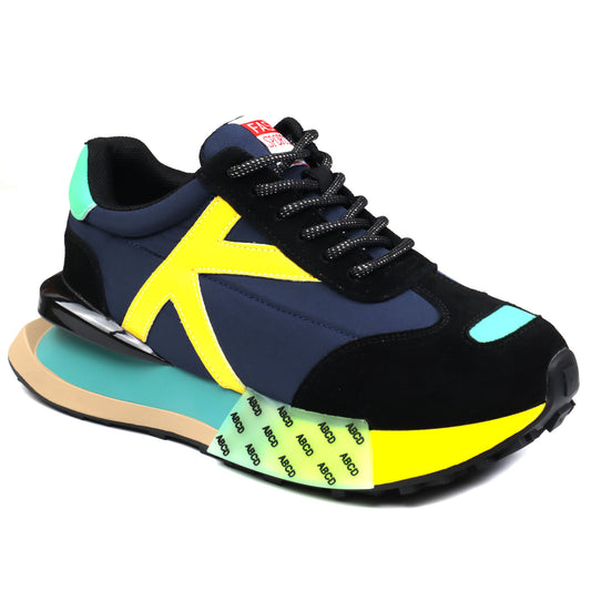 Feeling Sneakers dama 3577 9 negru+multicolor ID4345-NG.MCL