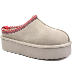 Energy Saboti dama stil UGG I1253 bej velur ID4375-BJV