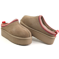 Energy Saboti dama stil UGG I1253 taupe velur ID4375-TPEV