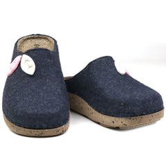 Inblu Papuci casa dama ED13 negru ID4382-NG