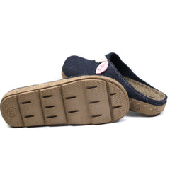 Inblu Papuci casa dama ED13 negru ID4382-NG