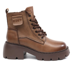 Formazione Ghete dama piele naturala 8099 maro ID4391-MARO