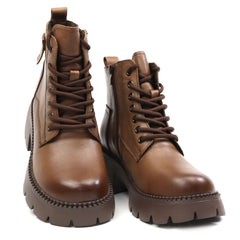 Formazione Ghete dama piele naturala 8099 maro ID4391-MARO