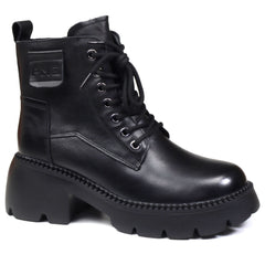 Formazione Ghete dama piele naturala 8099 negru ID4391-NG