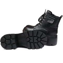 Formazione Ghete dama piele naturala 8099 negru ID4391-NG