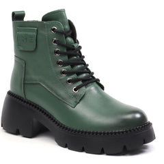 Formazione Ghete dama piele naturala 8099 verde ID4391-VRD