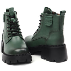 Formazione Ghete dama piele naturala 8099 verde ID4391-VRD