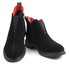 Formazione Ghete dama B30041N negru velur ID4401-NGV