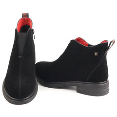 Formazione Ghete dama B30041N negru velur ID4401-NGV