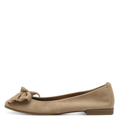 Tamaris Balerini dama 1 22141 44 taupe velur ID4421-TPEV