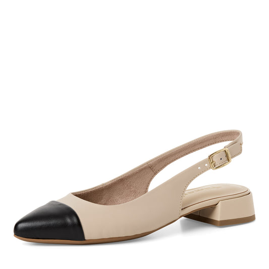 Tamaris Pantofi dama decupati 1 29400 44 IVORY ID4427-IVORY