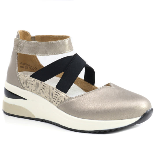 Remonte Pantofi dama decupati D2411 90 bronz ID4432-BZ