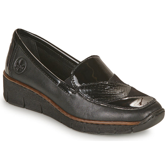 Rieker Pantofi dama 53785 00 negru ID4434-NG