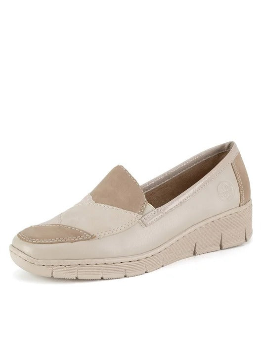 Rieker Pantofi dama 53785 60 bej ID4435-BEJ