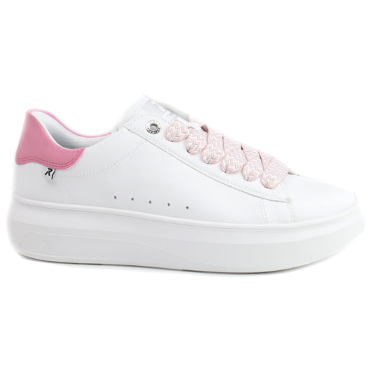 Rieker Sneakers dama W1201 82 WHITE/PINK ID4441-WPK