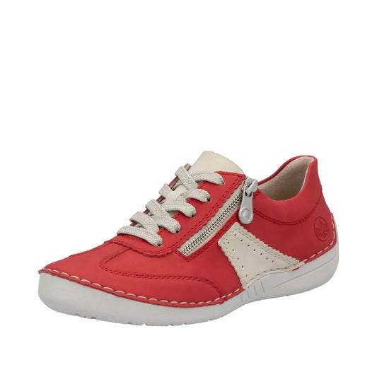 Rieker Pantofi dama 52521 33 rosu ID4446-RS