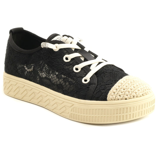 Formazione Pantofi dama perforati 23Y209 BLACK ID4450-BLK