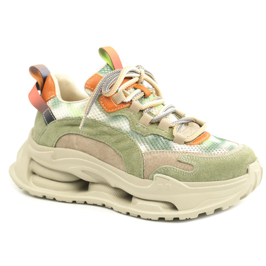 Franco Gerardo Pantofi dama piele naturala 36868 1 GREEN ID4452-GRN