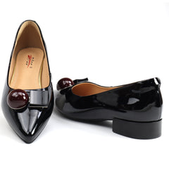 Pass Collection Pantofi dama M4M460002A 01 L negru lac ID4462-NGL