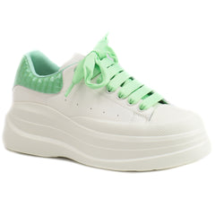 Franco Gerardo Sneakers dama KM2817 2 GRN ID4468-GRN