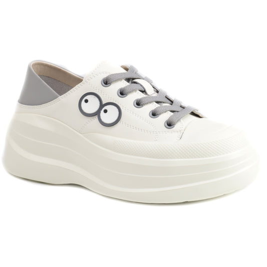 Franco Gerardo Sneakers dama piele naturala KM2817 crem ID4469-CRM
