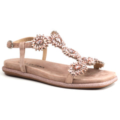 Alma En Pena Sandale dama V251612 roz velur ID4476-ROZV