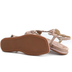 Alma En Pena Sandale dama V251612 roz velur ID4476-ROZV