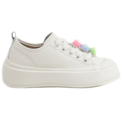 Pass Collection Sneakers dama 6LMQ60013C 13 N alb ID4479-ALB