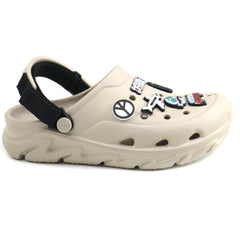 Coqui Saboti dama 6432 LIGHT TAUPE/BLACK ID4496-LTPB