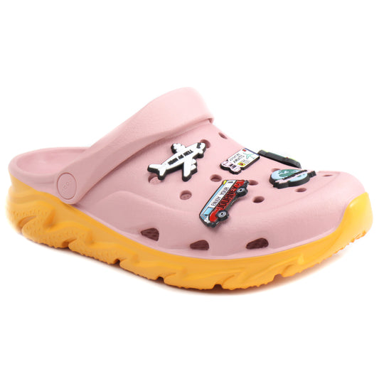 Coqui Saboti dama 6432 POWDER PINK/LIGHT ORANGE ID4496-PPLO