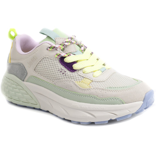 JEEP Sneakers dama JL51513A WHITE/LIGHT MINT WHITE/LIGHT MINT WHITE/LIME ID4507-WLM