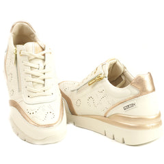 Pikolinos Pantofi dama perforati CANTABRIA W4R 6622C1 crem ID4512-CRM