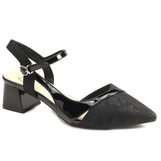 Formazione Pantofi decupati dama 1396 15 BLACK ID4551-BLK