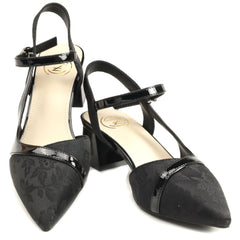 Formazione Pantofi decupati dama 1396 15 BLACK ID4551-BLK