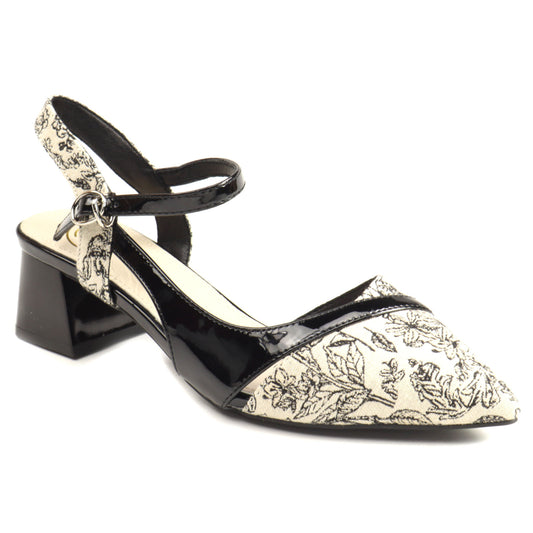 Formazione Pantofi decupati dama 1396 15 CREAM ID4551-CREAM