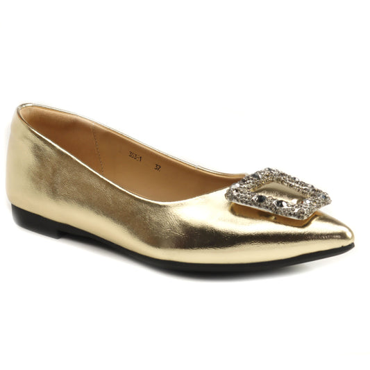 Formazione Pantofi dama 353 1 GOLD ID4552-GLD
