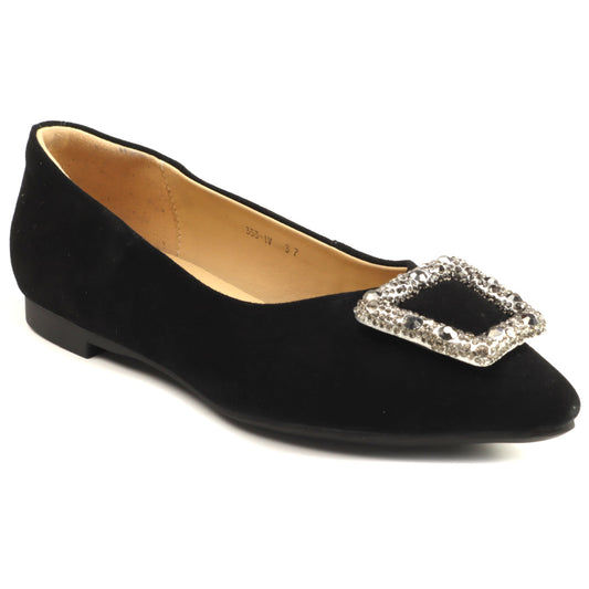 Formazione Pantofi dama 353 1V BLACK ID4556-BLK