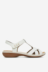 Rieker Sandale dama 65919 80 alb ID4600-ALB