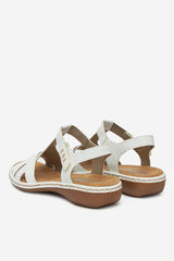 Rieker Sandale dama 65919 80 alb ID4600-ALB