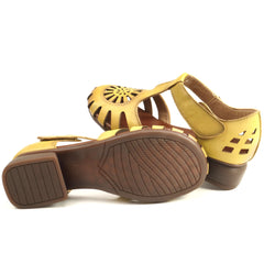 Formazione Pantofi dama decupati 631 YELLOW ID4610-YEL