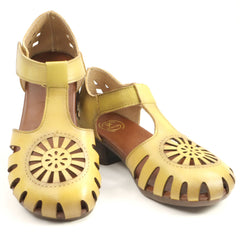 Formazione Pantofi dama decupati 631 YELLOW ID4610-YEL