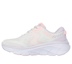 Skechers Pantofi dama sport D'LUX WALKER 2.0 ACTIVE PACE 150007 OFF WHITE/PINK ID4644-OFPK